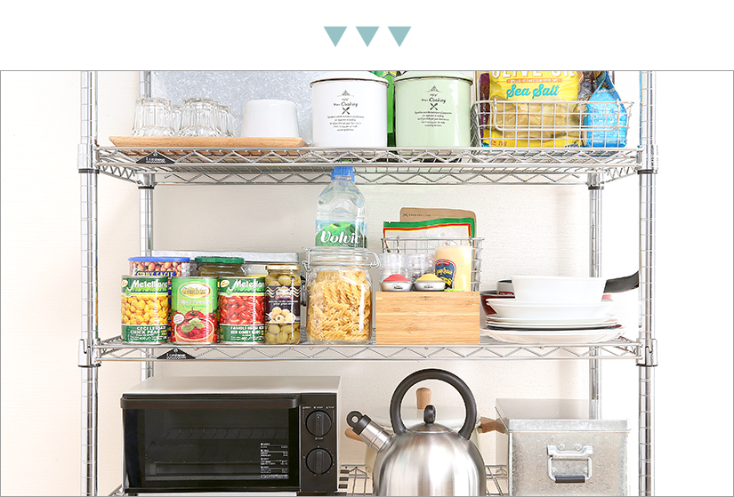 オリジナルスチールラックの完成！