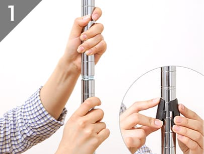 ルミナス コの字バーの取り付け方