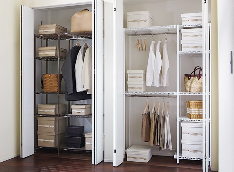 組み立て簡単な防カビ加工スチールラック 組立簡単 連結スチールラック 3段 幅76cm KRSR-3｜SIMPLE STYLE