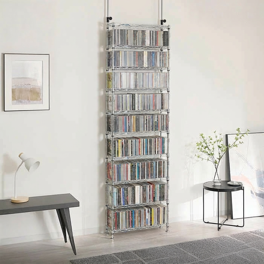 CDケース収納可能な壁面収納