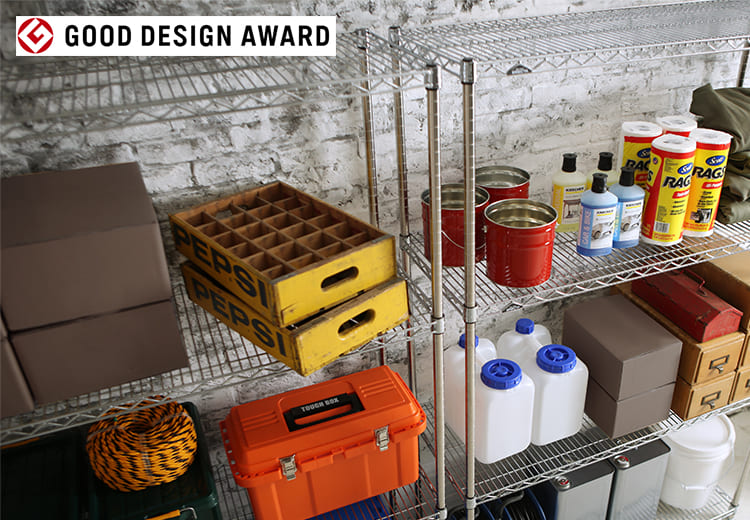 ワイヤーシェルフの画像