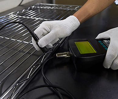 メッキ厚の検査