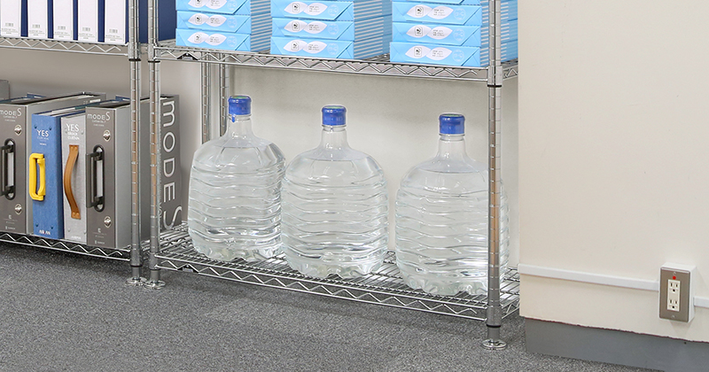 重たいウォーターサーバー用のお水もなんのその!