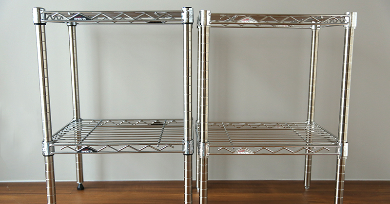 ホームエレクターレディメイドのポストと色んなシェルフを組み合わせてみた 姉妹店パーフェクトスペース合同記事 Perfect Floors Jp