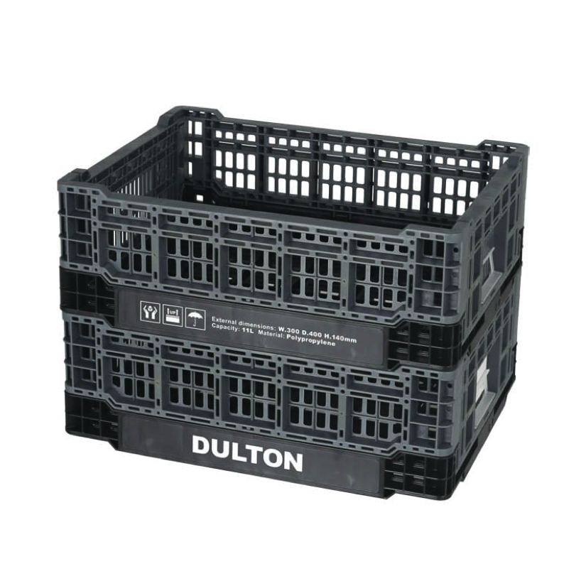 <h2>トレードマークは、DULTONロゴ！</h2><p>ツートンカラーとDULTONロゴが特徴的！折りたたみ式ストレージのご紹介。</p>