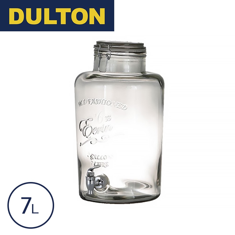 ダルトン DULTON ドリンクサーバー 7L ガラス サーバー｜スチール