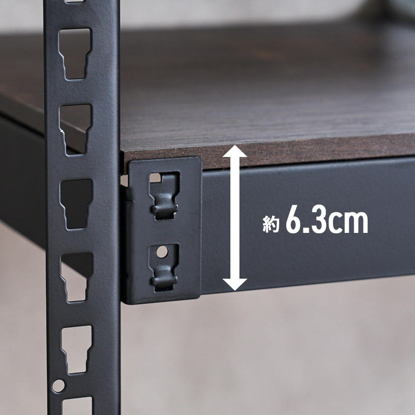メタルウッドラックの 棚板パーツ METAL＆WOOD RACK ｜ スチールラック